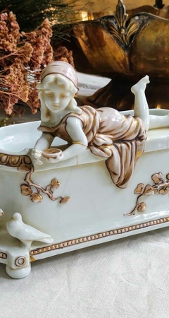 Jardinera de Porcelana Italiana Capodimonte - comprar online