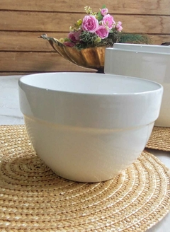 3 Bowl de Cocina Portugueses en Ceramica para Microondas, horno y lavavajillas ensaladera - 2Gardenias Bazar antiguo