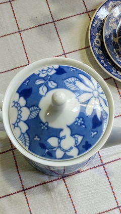 Tetera de porcelana Marly Blue Garden Lozadur en internet