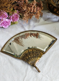 Antiguo Espejo "Abanico" con marco de Bronce - tienda online