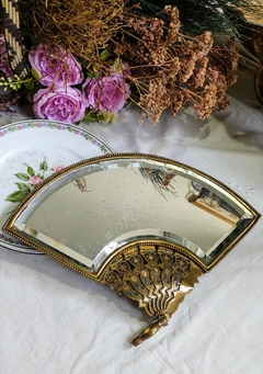 Antiguo Espejo "Abanico" con marco de Bronce - comprar online