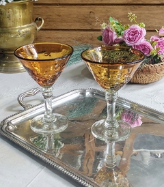 2 Copones para Martini de cristal Murano en internet