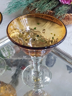 2 Copones para Martini de cristal Murano - comprar online