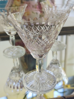 4 Copas de Cristal Tallado Rosadas para Vinod e increible sonido en internet