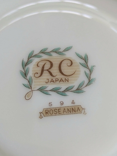 Juego de Te en Porcelana Japonesa Rose Anna para 6 personas - 2Gardenias Bazar antiguo