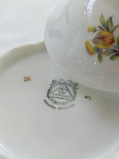 Azucarera en Porcelana Verbano motivos Florales - tienda online