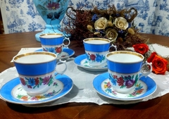 Duo de Cafe en Porcelana Alemana Altwasser buen tamaño - comprar online