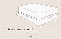CUBRESOMMIER AJUSTABLE TUSSOR - DUTRY® • Linen Design Store