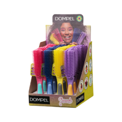 Cepillo Caracol Dompel/Rulos/Afro/Crespo/Varios colores - tienda online