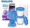 Tarritos vasos conservadores de leche x 10 Philips Avent