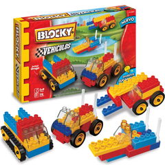 Bloques Vehiculos x 70 Blocky