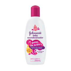 Acondicionador Gotas de Brillo JOHNSON'S baby 200ml