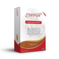 Cera Depilatoria Natural 800g Monegar