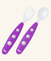 Set de mini cubiertos cuchara y tenedor de aprendizaje Nuk