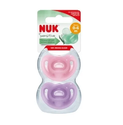 Chupete Sensitive x 2 un 0-6m Nuk - comprar online