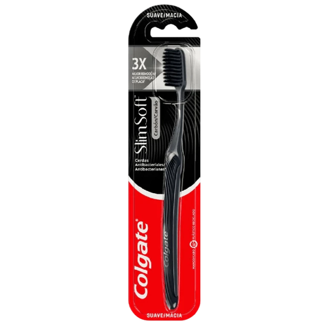 Colgate Cepillo Slimsoft Black x1