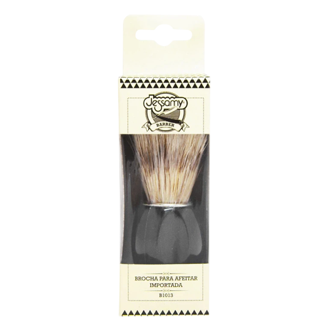 Jessamy Brocha para Afeitar grande plástico negro B1013