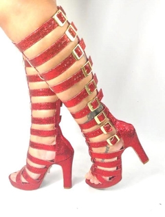 VIVI P GLADIADORA GLITTER VERMELHO - comprar online