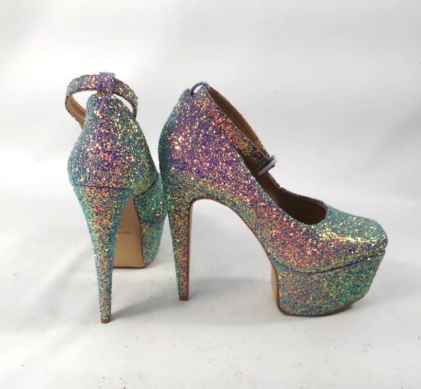 Sapato glitter hotsell