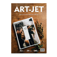 Papel Fotográfico Brillante - Doble Faz - 240 grs - Art-Jet® - A3 - 20 hojas