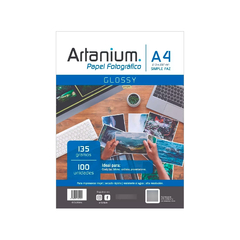 Papel Fotográfico Brillante - 135 grs - Simple Faz - Artanium - A4 - 100 Hojas - comprar online