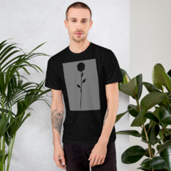 Remera transparente online negra