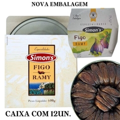 Caixa com 12 latas de Figo Ramy tradicional - Simon's - comprar online