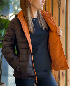 Campera Reversible Negra Mujer 2 en 1 - Yagé Sportswear