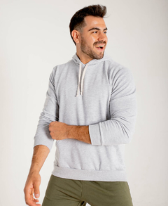 Buzo Oversize Unisex Gris Melange - YAGÉ
