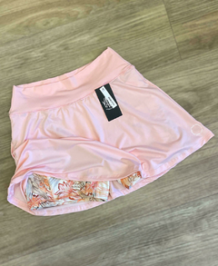 Pollera Deportiva Rosa con Short Estampado - YAGÉ