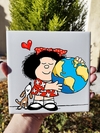Azulejo Mafalda Planet