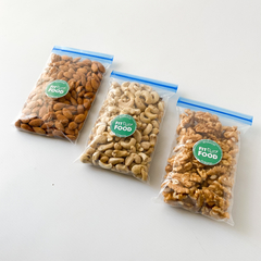 Combo almendras, nueces y castañas 500 g c/u en internet