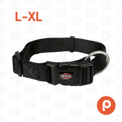 Collar Trixe L-XL 40-65cm, 25mm (Negro)