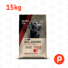 Vital Can Balanced Natural Recipe Perro Adulto Carne Argentina seleccionada 15kg