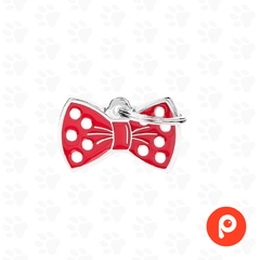 Chapita Identificatoria My Family BOW TIE RED