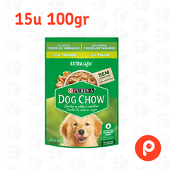 Sobrecitos Dog Chow Cachorro (Todos los tamaños) 15X100gr