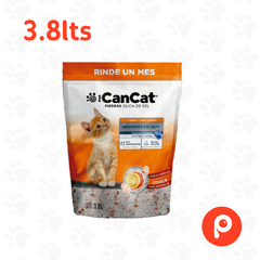 PIEDRITAS SANITARIAS CAN CAT SILICA GEL CITRICA 3,8LT