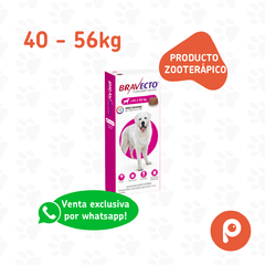 Bravecto Comprimidos Masticables Antipulgas de 40 a 56kg