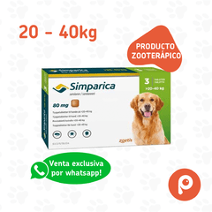 SIMPARICA 20 a 40KG