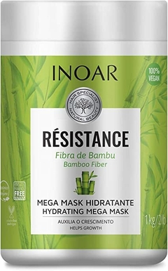 Inoar Résistance Fibra de Bambu - Máscara Capilar 1000g