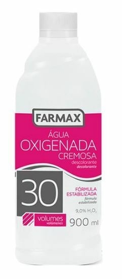 AGUA OXIGENADA  FARMAX 30VL 900ML