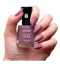 ESMALTE RISQUE DIAMOND GEL LAVANDA FRANCESA 9.5ML