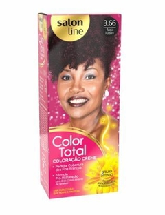 Coloração creme Color Total 3.66 Acaju Purpura Salon Line