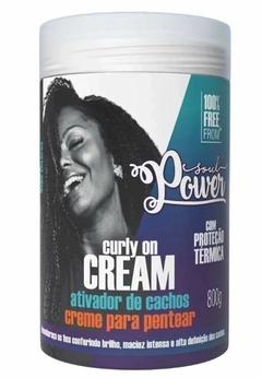 Creme para Pentear Soul Power Curly On Cream Ativador de Cachos -