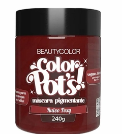 BeautyColor Máscara Pigmentante Color Pots Ruivo Foxy - 240g