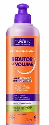 Máscara Para Pentear Redutor De Volume 300ml Capicilin