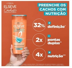 SHAMPOO ELSEVE NUTRI PREENCHEDOR CACHOS LONGOS DOS SONHOS 200ML