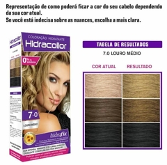 Coloração Hidracolor Kit 7.0 Louro Médio