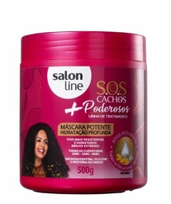 Salon Line S.O.S Cachos + Poderosos - Máscara Capilar 500g