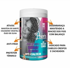 Creme Para Pentear Curly Styling Cream Soul Power 800g